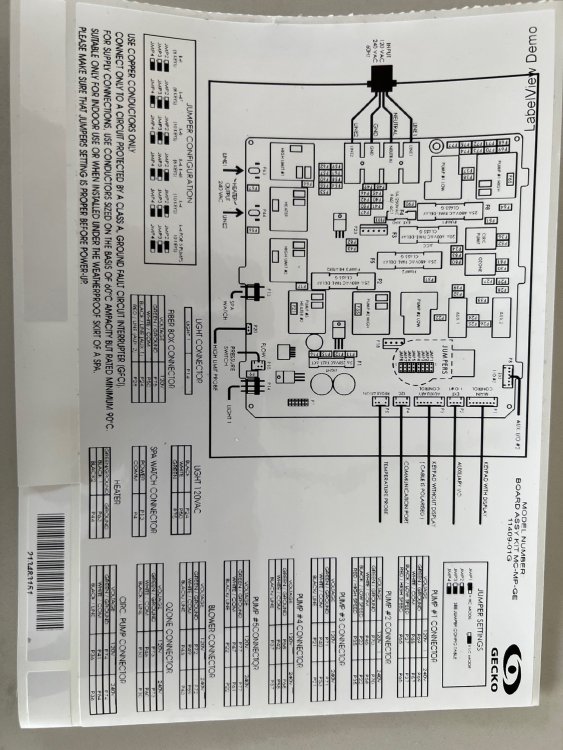 Gecko 0214300014 new circuit board no power Portable Hot Tubs