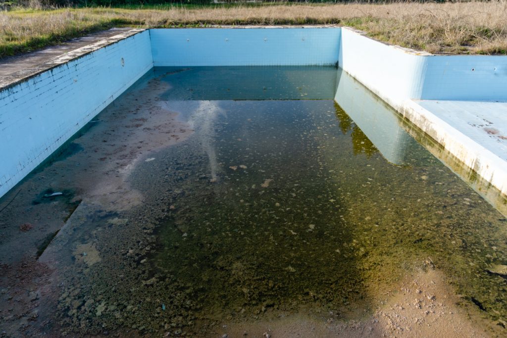 wildfire pool damage