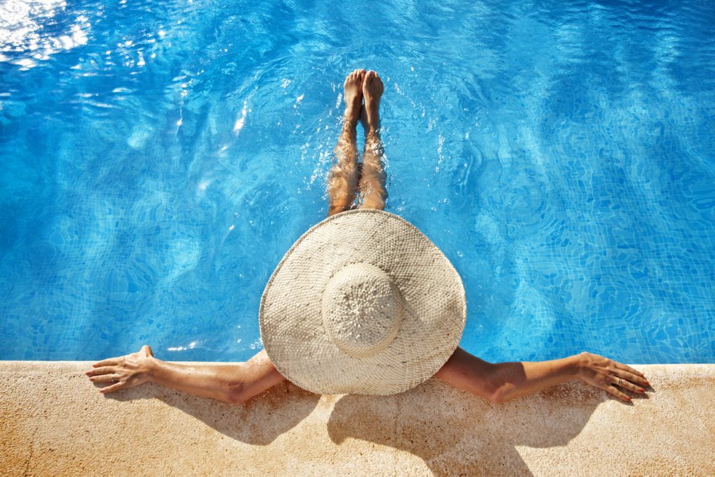 sun hat for pool