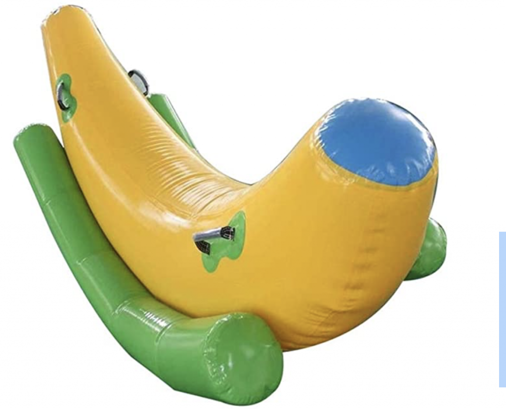 inflatable seesaw float