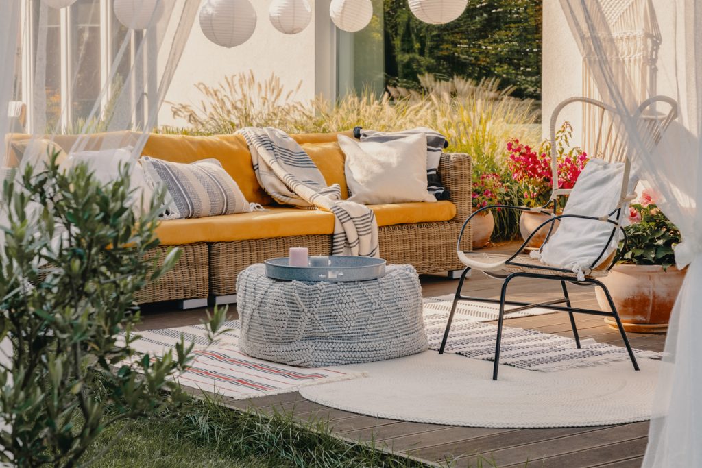 boho backyard