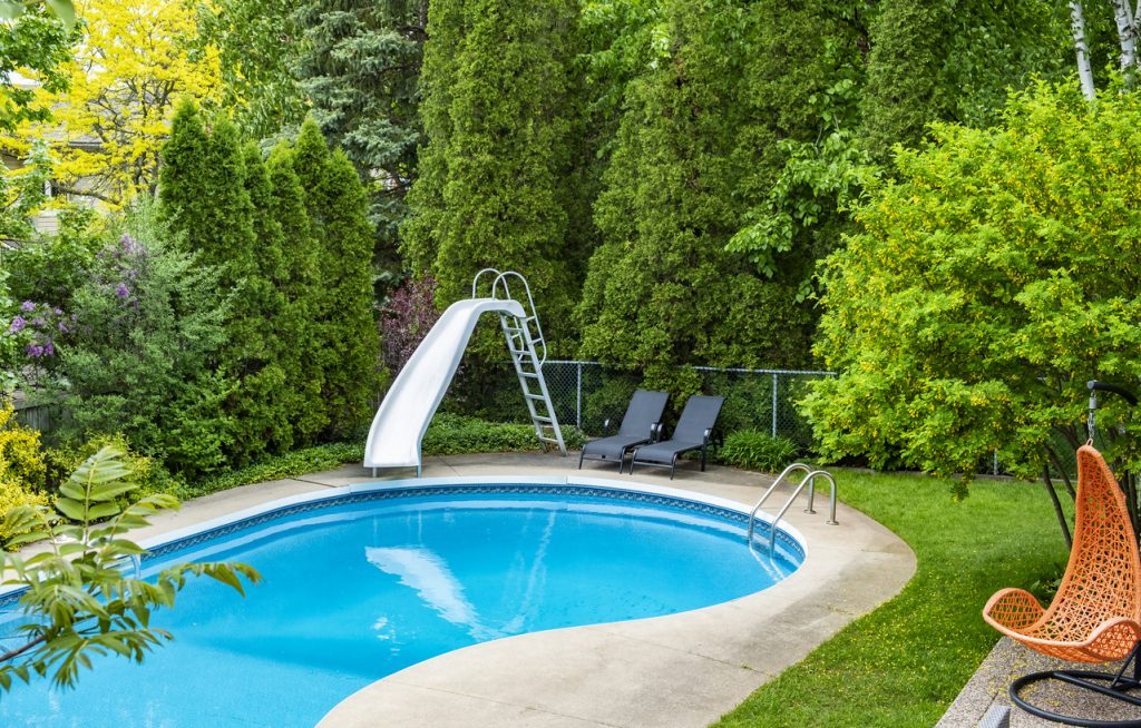 backyard swimming pool