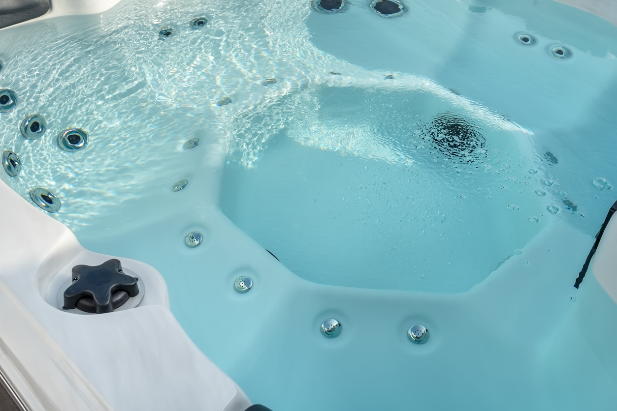 High CYA in hot tub? Here