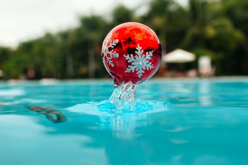 Christmas pool ideas